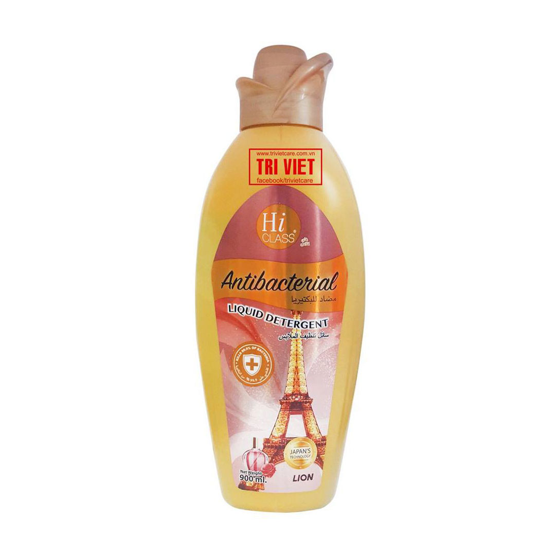 Концентрований гель для прання Hi-Class Antibacterial, 900 мл